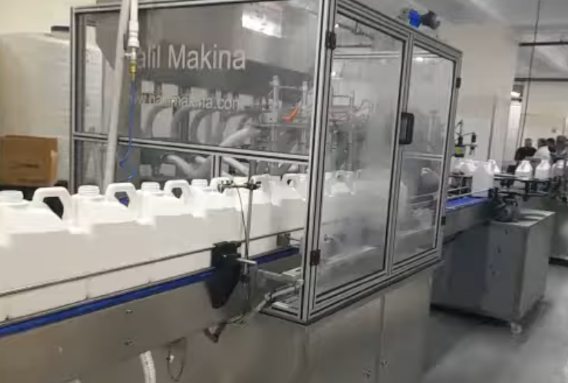 Otomatik Sıvı Dolum Hattı – 5 Litre